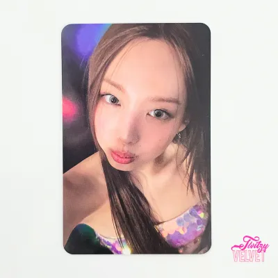 TWITZY VELVET Official Twice Nayeon NA Standard Album Photocards