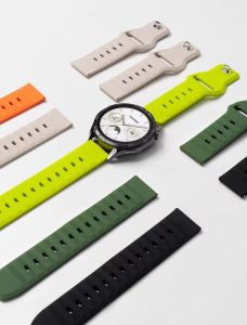 Silicone Watchband For Amazfit Bip Max Smart Watch Replacement Bracelet Sports Watch Strap For amazfit Bip Max Wristband