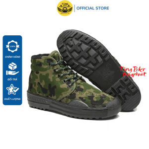 Giày Phượt Leo Núi Đế Cao Su - Cổ Cao