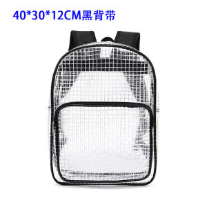 Transparent Anti Static Backpack Mesh PVC Dustproof Shoulder Bag Lightweight Toolkit for Work Electronics Protection