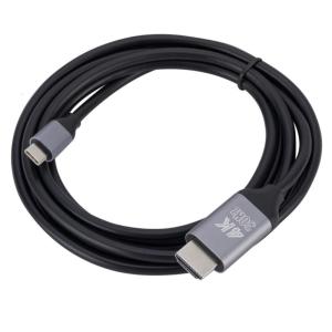 4K 60Hz/4K 30Hz Đầu ra USB C để màn hình nhỏ cổng Bộ chuyển đổi dây video cáp với HDR10 hỗ trợ cho màn hình máy tính xách tay 180cm