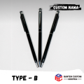 Pulpen Promosi + Sylush Hp Free Grafir Custom Nama. 