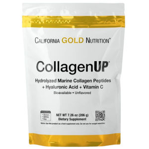 Hydrolyzed Marine Collagen Peptides with Hyaluronic Acid and Vitamin C Unflavored Skin Support Dietary Powder Premium Marine Collagen Supplement Net Weight 206 g