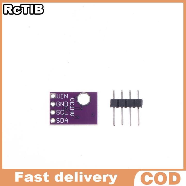 RcTlB 1 2Pcs DC 2.0-5.5V AHT30 Temperature Humidity Sensor Module I2C ...