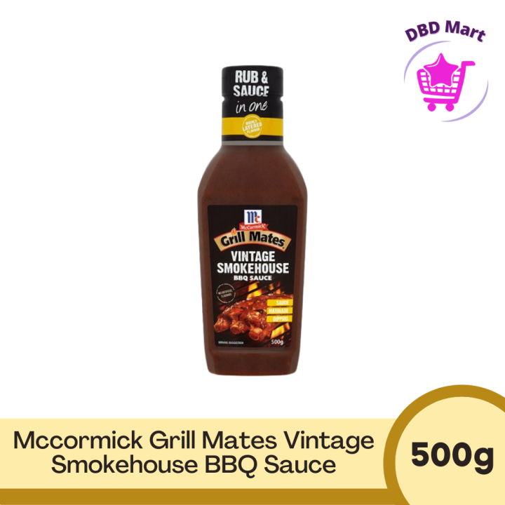 Mccormick Grill Mates Vintage Smokehouse BBQ Sauce 500g Lazada PH