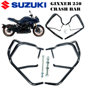 SUZUKI GIXXER250 GIXXER 250 2023 2024 ENGINE CRASH BAR BODY GUARD CRASHBAR SLIDER FRAME MONORACK HEAVY DUTY