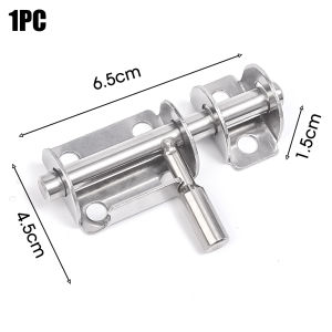 [Warm Homie] Stainless Steel 304 Safety Hasp Lock Anti-theft Bidirectional Door Lock Bolt Universal Multifunctional Gate Fence Slug Left Right Lock