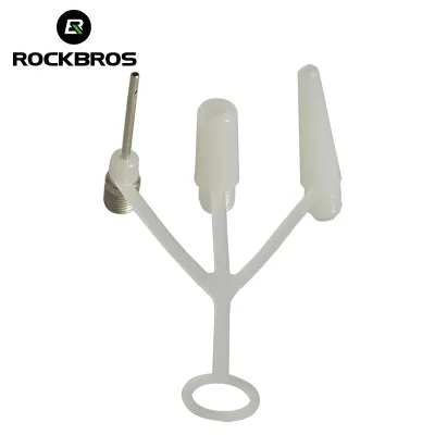 【Giao hàng địa phương】ROCKBROS Mini 130PSI Bơm Xe Đạp Hợp Kim Nhôm Dụng Cụ Bơm Hơi Xe Đạp Cầm Tay Chống Mài Mòn Cho AV FV Siêu Nhẹ Máy Bơm Không Khí