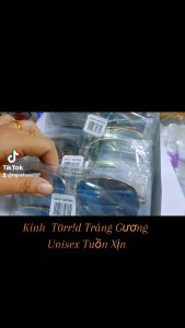 [AuthTuon] KÍNH HIỆU MỸ TRÁNG GƯƠNG NAM-NỮ GỌNG VÀNG HỒNG