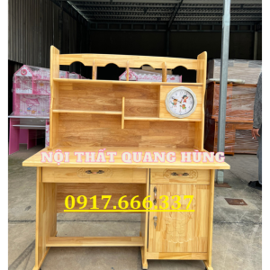 Bàn học sinh gỗ thông tự nhiên cao cấp giao nhanh hcm