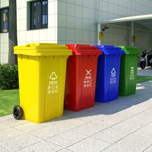 TC 30/50/100/120/240L Food/Commercial and Industrial Trash Cans Large Trash Cans Wheeled Trash Cans Plastic