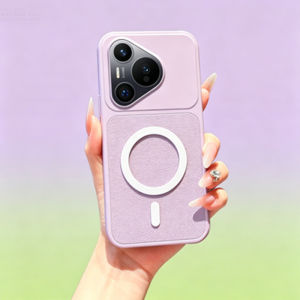 Casing For Xiaomi Redmi 15 K40 K50 K60 K70 K80 Pro Plus K70 K80 Ultra 5G Lychee Minimalist Lambskin Wireless Magnetic Phone Case