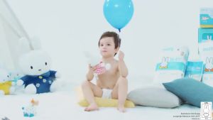 Mi Fei ผ้าอ้อมกางเกงดึงขึ้นไมโครนิเวศวิทยากางเกงชิ้นเดียวสำหรับใช้กลางคืนผ้าอ้อมประจำวัน NBSMXXXL รหัสเรือธงอย่างเป็นทางการ