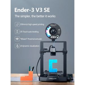 Ender 3 V3 SE 3D Printer Direct Drive with CR Touch Auto Leveling 220*220*250mm Printing  Size