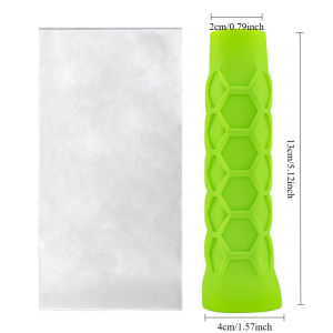 Pickleball Paddle Grip Cover Non-Slip Silicone Racket Handle Sleeve Reusable Pickleball Overgrip Racket Accessories