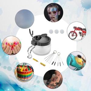 Bộ bơm phun vệ sinh 4 chiếc bao gồm bàn chải chai thủy tinh để bảo trì hiệu quả và thu gom chất thải