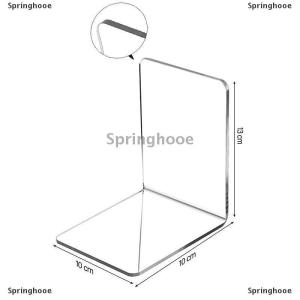 [COD] Springhooe ชั้นวางหนังสืออะคริลิคชั้นหนังสือสำหรับวางของตกแต่งโต๊ะ