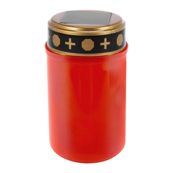 Grave Candle for Cemetery Grave Solar Lights with Lighting LED Grave