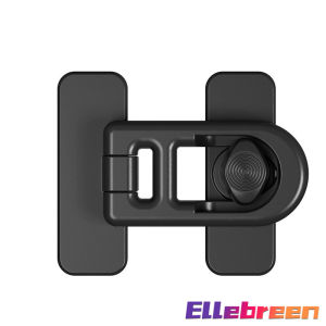 Ellebreen Refrigerator Lock Child Safety Protection Refrigerator Lock Anti-Clamp Easy Installation White/Black