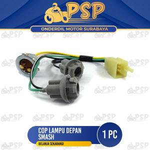 Cop Lampu Depan Smash - Pitingan Fitting Fiting Piting Socket Soket Dop Depan Suzuki Smash Karbu