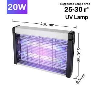 ZEEMIN Mosquito Killer Lamp 110V/220V Electric Insect Killer Electric Pest Repellent  UV & LED Lamp Powerful Bug Electric Mosquito Kill