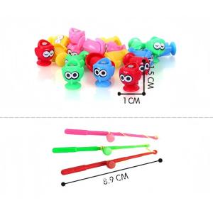 QUANSEN 1 Set Magnetic Small Fish Wind-up Clockwork Toys Mini Fishing Machine Parent-child Game Kids Birthday Gifts