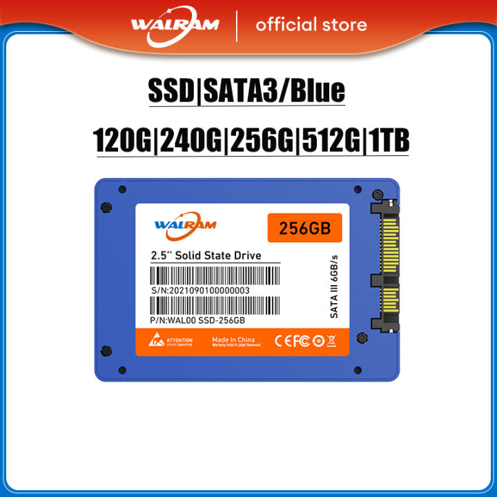 WALRAM SSD 512GB SSD SATA3 SSD 1TB 500GB 480GB 500GB Internal Solid  State Hard Drive Disk For Laptop Hdd SSD Lazada PH
