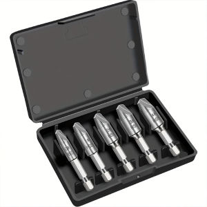 5pcs Screw Extractor Set for Removing Broken ScrewsHex Handle Screw Removal Toolfor Damaged Bolts