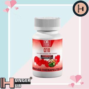 DR VITA Q10 CoQ10 with Nattokinase & Vitamin E  Repair Heart & Reduce Bad Cholesterol Heart Vitamin