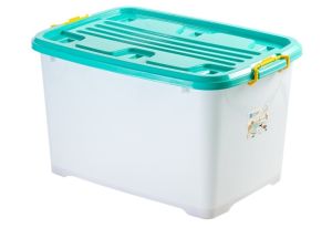 EZY CONTAINER BOX sip 70 / CB 75 LITER RODA TEMPAT WADAH PENYIMPANAN PLASTIK BESAR KOTAK KUAT AWET SERBAGUNA