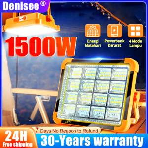 Solar Emergency Light Solar Light Outdoor Waterproof Solar LED Flood Light Flashlight Rechargeable