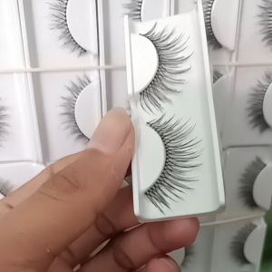 Bulu Mata Natural R27 Long Free Cover 12 Pasang