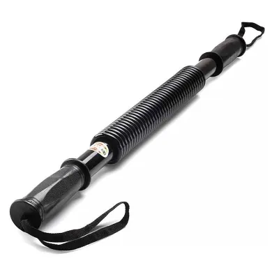 Power twister arm bar exerciser gripper spring bar strengthen biceps shoulder fitness expander