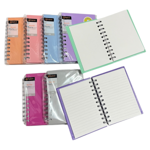 สมุด สมุดริมลวด ปกแข็ง ตราช้าง Elephant WHC-203 (มีเส้น) WPP-132T (ไม่มีเส้น)  A6 (1 เล่ม)