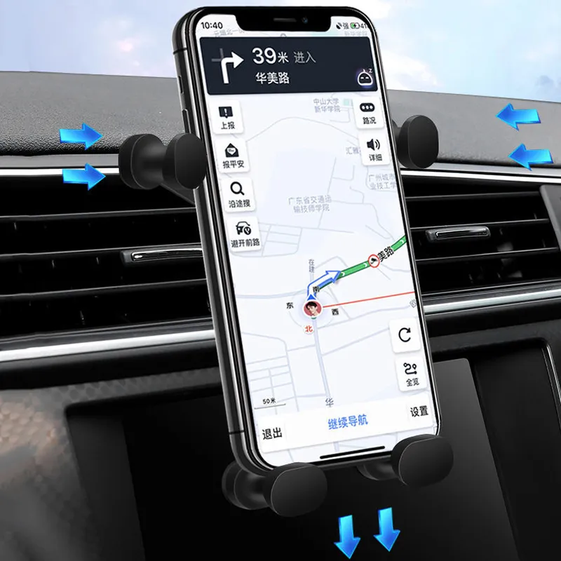 Car Mobile Phone Holder For Volvo S60 S90 740 S70 XC90 XC60 940