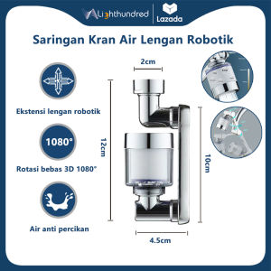 Lighthundred Penyaring Penjernih Kran Air / Kran cuci piring / Filter Air Kran Alat Penyaring dan Penjernih Air Water Filter Water Purifier / Filter Keran Pemurni Air Untuk Kamar Mandi