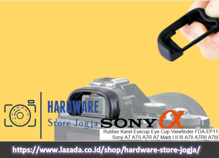 Rubber Karet Eyecup Eye Cup Viewfinder FDA-EP11 Sony A7 A7S A7R A7