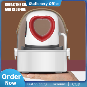 【COD/Fast Shipping】Mini Heat Press Machine T-Shirt Printing Easy Heating Transfer Press Iron Machines with Viration Motor for Clothes Bags Hats Pads Blanket Phone Case Portable HTV Vinly Projects DIY Home Business