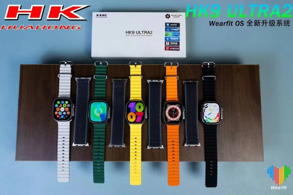 VWAR HK9 Ultra 2 Unboxing-AMOLED, ChatGPT, AI Dial, 2GB Local Music, HK8  Pro Max Upgraded Smartwatch 