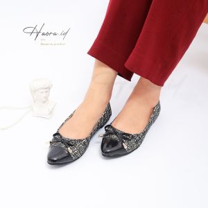 Rubby Sepatu Flatshoes Wanita Kekinian HF06 Quina