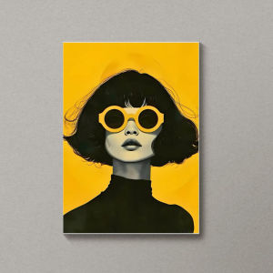 Poster Retro Aesthetic MDF 6MM-FREE STICKER - Model Terbaru
