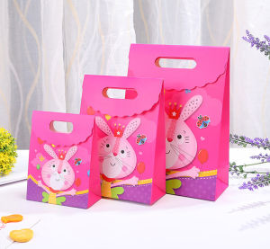 HX195 Karton Dus Snack Hadiah Kado Souvenir Kid Animal Cartoon Birthday Gift Goodie Packaging Paper Bag