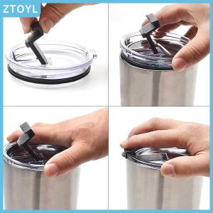 ZTOYL 1Pc Spill Resistant Lid For 20 And 30 Oz Lid Fits Tumbler And More Replacement Tumbler Spill-Proof Cup Lids Drop Shopping
