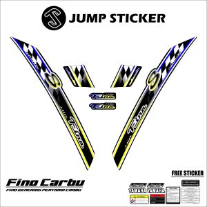 Stiker striping fino karbu - lama garfis variasi 032