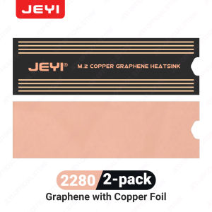 Jeyi Graphene 2280 2242 2230 M.2 SSD tản nhiệt hai lớp Graphene tản nhiệt và lá đồng thiết kế mát tản nhiệt cho máy tính xách tay