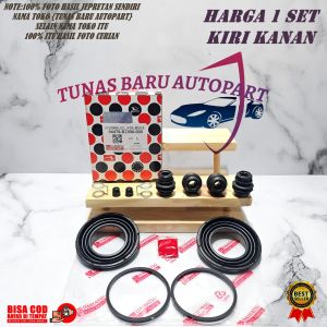KIT KALIPER KARET REM CAKRAM DEPAN DAIHATSU GRAN MAX 1SET UNTUK 2RODA