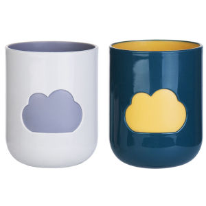 Bathroom cups mouthwash with handle portable couple cup cute brushing cup buy one get one for home hotel travel
