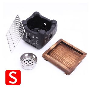 Portable BBQ grill Korean Japanese food carbon furnace barbecue stove charcoal cooking oven household outdoor reusable grill