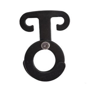 Adjustable Guyline Fastener Secure Locking System Aluminum Alloy Texture for Tent Setups and Outdoor Organization