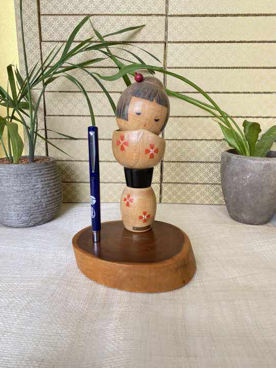 Japanese Vintage Wooden Kokeshi Doll こけし 小芥子 Lazada Ph